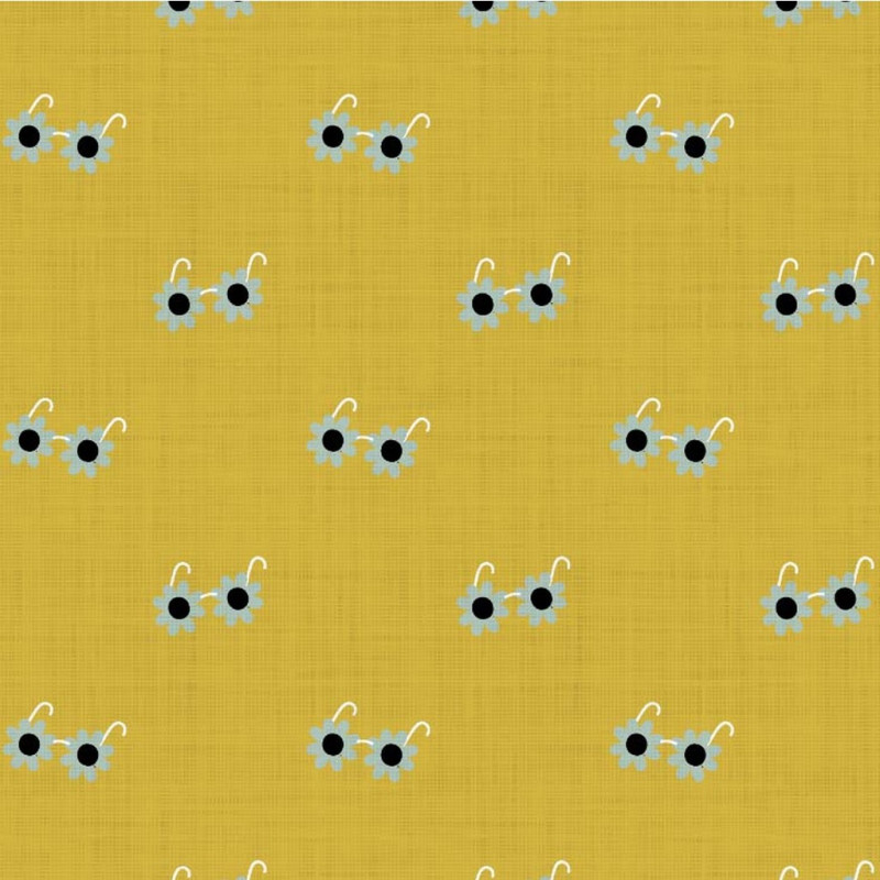 Punto estampado SUNNY Mostaza / Aventurine